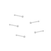 Pierce nas argint DiAmanti KN002-AS